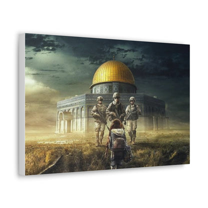 PalestineCanvas™ Life of Resistance Canvas Frame