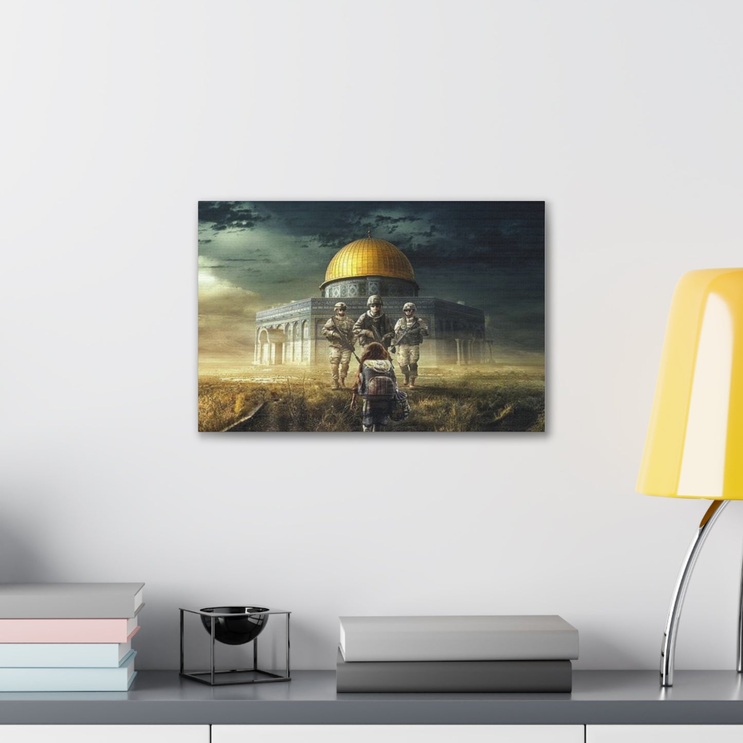 PalestineCanvas™ Life of Resistance Canvas Frame