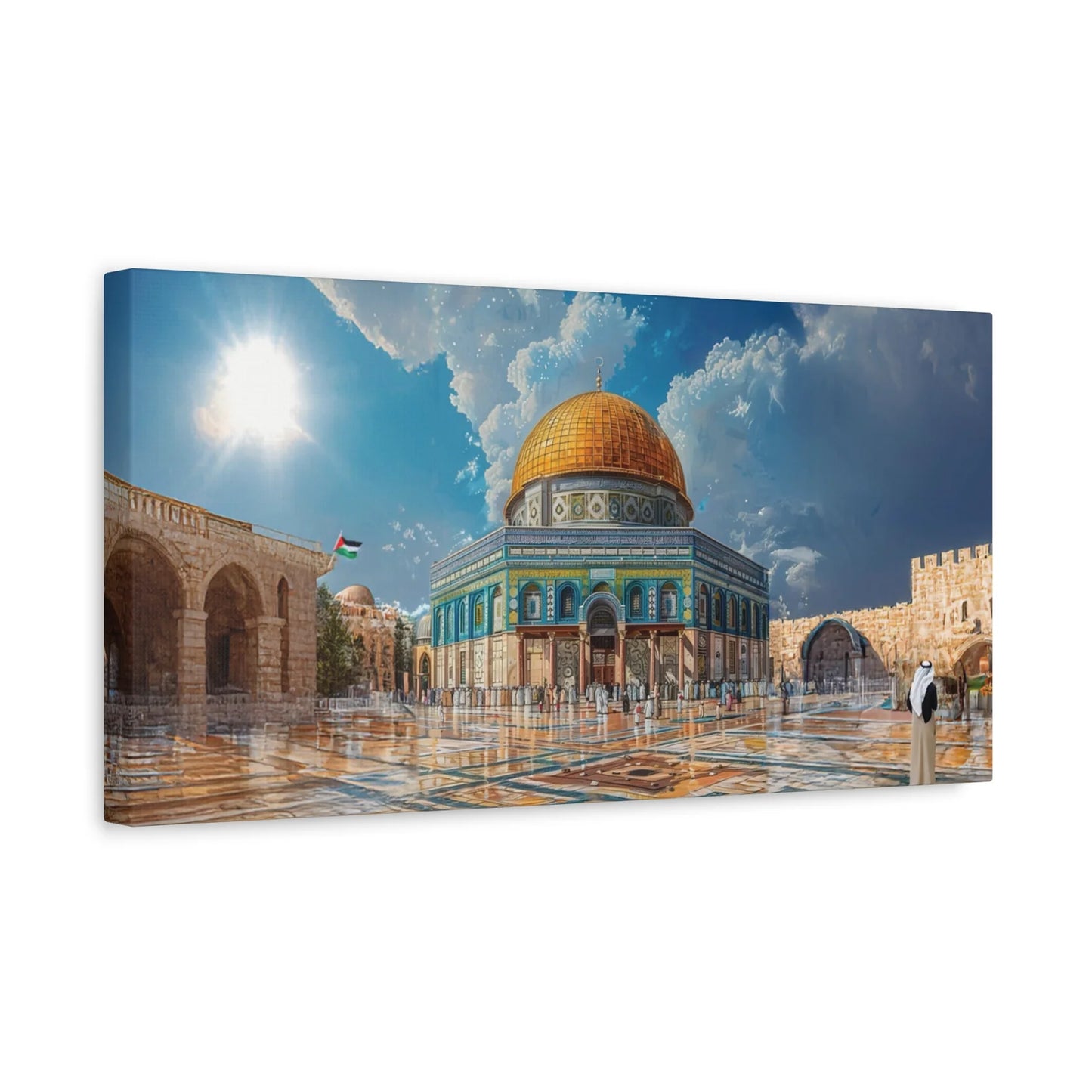 PalestineCanvas™ Liberated Jerusalem Palestine *2 Left!*